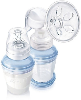3% OFF on Philips Avent Manual Breast Pump with Milk Storage Cups  - Manual