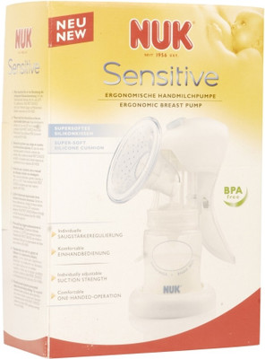 Nuk Sensitive Breast Pump  - Manual (White) 