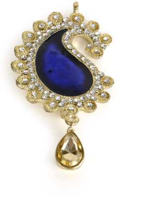 78% OFF on The Pari Designers Delight Brooch Blue