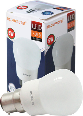 20% OFF on Compact PYGMY B-22 5 W LED Bulb