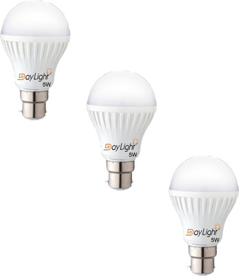 37% OFF on Daylight Technology 5 W LED Bulb Pack of 3 37% OFF on Daylight Technology 5 W LED Bulb Pack of 3