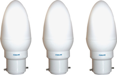 35% OFF on Starline LB Night Candle 0.5 W LED Bulb Yellow, Pack of 3 35% OFF on Starline LB Night Candle 0.5 W LED Bulb Yellow, Pack of 3