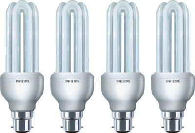 Philips Pack Of 4 Essential 23 W CFL Bulb White, Pack of 4 Philips Pack Of 4 Essential 23 W CFL Bulb White, Pack of 4