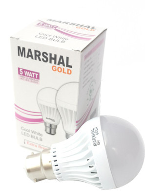 50% OFF on Marshal Gold 5 W LED Bulb White, Pack of 2 50% OFF on Marshal Gold 5 W LED Bulb White, Pack of 2