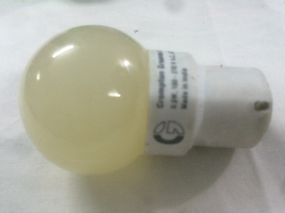 24% OFF on Crompton Greaves 0.5 W LED Bulb White 24% OFF on Crompton Greaves 0.5 W LED Bulb White