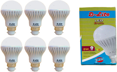 77% OFF on D-Lite 8 W LED Bulb Pack of 6 77% OFF on D-Lite 8 W LED Bulb Pack of 6