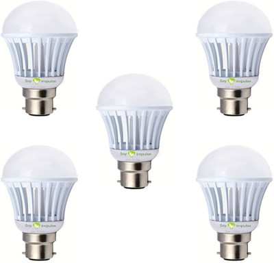 94% OFF on Soy Impulse 5 W LED Bulb Pack of 5