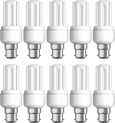 18% OFF on Osram Dulux Star T3 B22d 11 W CFL Bulb White, Pack of 10