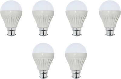 74% OFF on Kingson 15 W LED Bulb White, Pack of 6