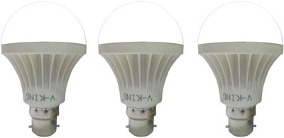 72% OFF on V-KING Ledking 10 W LED Bulb White, Pack of 3 72% OFF on V-KING Ledking 10 W LED Bulb White, Pack of 3