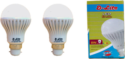 94% OFF on D-Lite 8 W LED Bulb Pack of 2 94% OFF on D-Lite 8 W LED Bulb Pack of 2