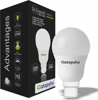 Aatapaha Gls 4 W LED Bulb White Aatapaha Gls 4 W LED Bulb White