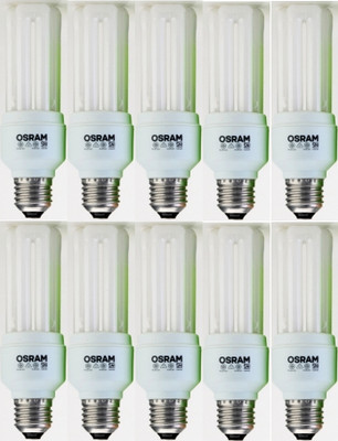 14% OFF on Osram 18 W CFL Bulb White, Pack of 10 14% OFF on Osram 18 W CFL Bulb White, Pack of 10