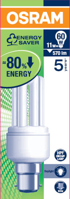 2% OFF on Osram 11 W CFL Mini Bulb 2% OFF on Osram 11 W CFL Mini Bulb