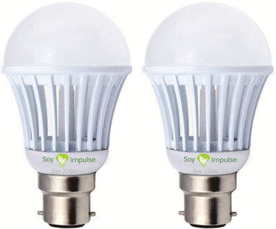43% OFF on Soy Impulse 5 W LED Bulb Pack of 2 43% OFF on Soy Impulse 5 W LED Bulb Pack of 2
