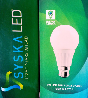16% OFF on Syska 7 W LED Bulb 16% OFF on Syska 7 W LED Bulb