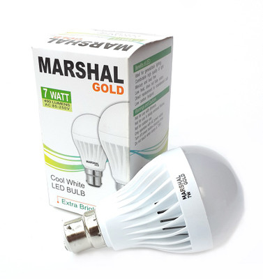 55% OFF on Marshal Gold 7 W LED Bulb White, Pack of 10 55% OFF on Marshal Gold 7 W LED Bulb White, Pack of 10