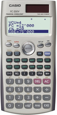 11% OFF on Casio FC 200V Financial 11% OFF on Casio FC 200V Financial