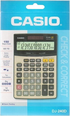 Casio DJ -240D Basic: Calculator Buy Casio DJ -240D Basic: Calculator
