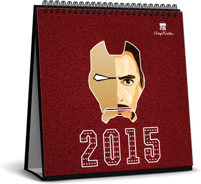 25% OFF on ShopMantra Iron Man 2015 Desk Calendar