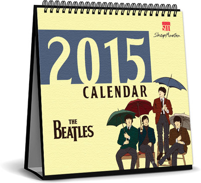 25% OFF on ShopMantra The Beatles 2015 Desk Calendar