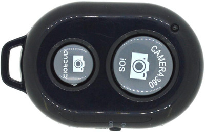 55% OFF on Mobilegear Selfie Lover Bluetooth Shutter Clicker for iPhone & Android Mobiles cam_remote_control Black 55% OFF on Mobilegear Selfie Lover Bluetooth Shutter Clicker for iPhone & Android Mobiles cam_remote_control Black