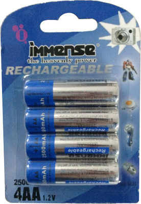 10% OFF on Immense AA2500BP4 camera_battery_charger 10% OFF on Immense AA2500BP4 camera_battery_charger