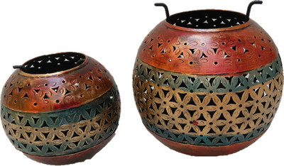 60% OFF on JaipurCrafts Iron 2 - Cup Candle Holder Multicolor, Pack of 2 60% OFF on JaipurCrafts Iron 2 - Cup Candle Holder Multicolor, Pack of 2