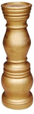33% OFF on Onlineshoppee Wooden 1 - Cup Candle Holder Gold, Pack of 1 33% OFF on Onlineshoppee Wooden 1 - Cup Candle Holder Gold, Pack of 1