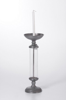 47% OFF on Goyal India Aluminium 1 - Cup Candle Holder Grey, Pack of 1