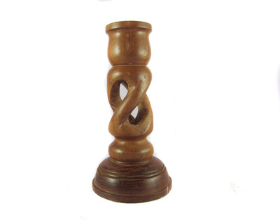 33% OFF on Pindia Dual Spiral Designed Wooden 1 - Cup Candle Holder Brown, Pack of 1 33% OFF on Pindia Dual Spiral Designed Wooden 1 - Cup Candle Holder Brown, Pack of 1