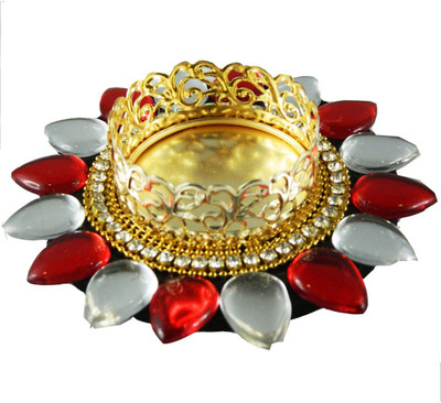 16% OFF on Nehal Arts Sponge 1 - Cup Tealight Holder Red, Silver, Pack of 1 16% OFF on Nehal Arts Sponge 1 - Cup Tealight Holder Red, Silver, Pack of 1