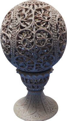 80% OFF on Artist Haat Stoneware Tealight Holder Beige, Pack of 1