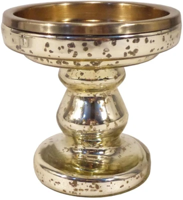 48% OFF on GolMaalShop Glass Tealight Holder Gold, Pack of 1 48% OFF on GolMaalShop Glass Tealight Holder Gold, Pack of 1