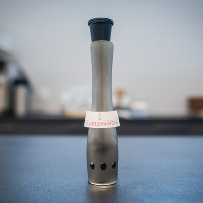 Unikia Stainless Steel, Plastic 1 - Cup Candle Holder Grey, Black, Pack of 1 Unikia Stainless Steel, Plastic 1 - Cup Candle Holder Grey, Black, Pack of 1