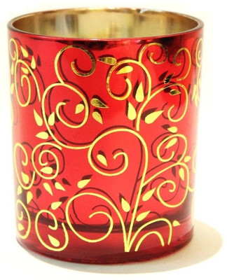 50% OFF on Roccia Gold Plated Tealight Holder Red, Pack of 1 50% OFF on Roccia Gold Plated Tealight Holder Red, Pack of 1