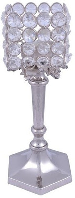 10% OFF on Metallic Kreationz Aluminium, Crystal 1 - Cup Tealight Holder Steel, Pack of 1 10% OFF on Metallic Kreationz Aluminium, Crystal 1 - Cup Tealight Holder Steel, Pack of 1