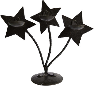 40% OFF on Chinhhari Arts Christmas Candle stand Iron 3 - Cup Candle Holder Black, Pack of 1 40% OFF on Chinhhari Arts Christmas Candle stand Iron 3 - Cup Candle Holder Black, Pack of 1