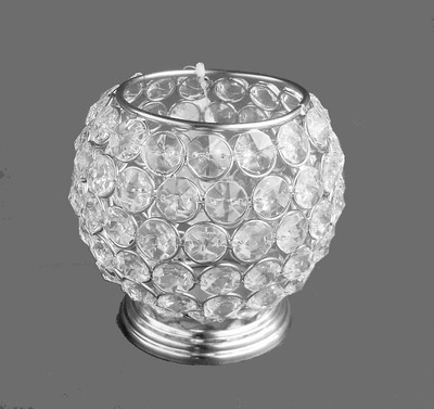 13% OFF on Metallic Kreationz Aluminium, Crystal 1 - Cup Tealight Holder Steel, Pack of 1 13% OFF on Metallic Kreationz Aluminium, Crystal 1 - Cup Tealight Holder Steel, Pack of 1