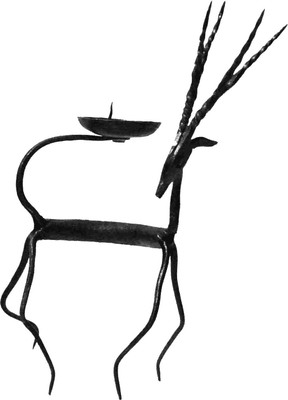 50% OFF on Chinhhari Arts Deer Candle stand Iron 1 - Cup Candle Holder Black, Pack of 1 50% OFF on Chinhhari Arts Deer Candle stand Iron 1 - Cup Candle Holder Black, Pack of 1
