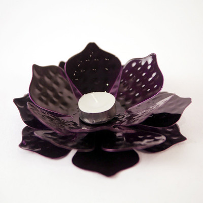 33% OFF on Wink Lotus Petal Cast Iron 1 - Cup Tealight Holder Purple, Pack of 1 33% OFF on Wink Lotus Petal Cast Iron 1 - Cup Tealight Holder Purple, Pack of 1