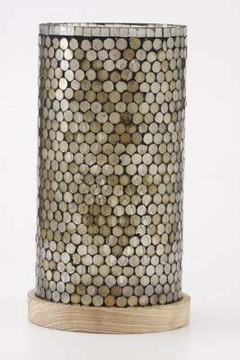 11% OFF on Goyal India Wooden, Glass 1 - Cup Candle Holder Multicolor, Pack of 1 11% OFF on Goyal India Wooden, Glass 1 - Cup Candle Holder Multicolor, Pack of 1