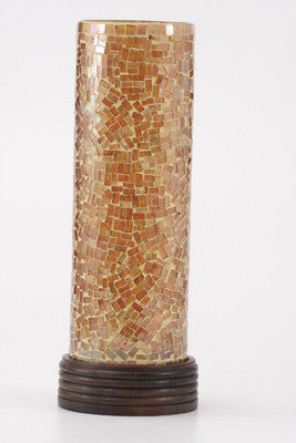 13% OFF on Goyal India Wooden, Glass 1 - Cup Candle Holder Multicolor, Pack of 1 13% OFF on Goyal India Wooden, Glass 1 - Cup Candle Holder Multicolor, Pack of 1