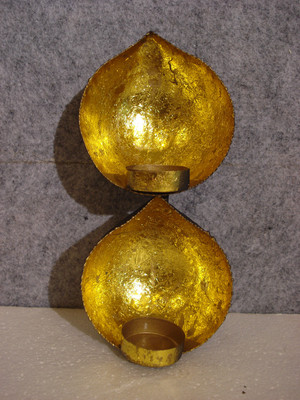 Fusion Gallery Iron 2 - Cup Candle Holder Gold, Pack of 1 Fusion Gallery Iron 2 - Cup Candle Holder Gold, Pack of 1