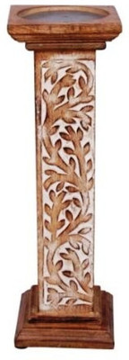 62% OFF on Onlineshoppee Wooden 1 - Cup Candle Holder Brown, Pack of 1 62% OFF on Onlineshoppee Wooden 1 - Cup Candle Holder Brown, Pack of 1