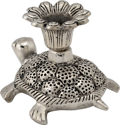 71% OFF on Bharat Handicrafts Aluminium Candle Holder Silver, Pack of 1