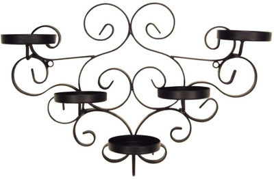 30% OFF on GolMaalShop Iron Candle Holder Black, Pack of 2 30% OFF on GolMaalShop Iron Candle Holder Black, Pack of 2