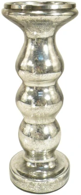 43% OFF on GolMaalShop Glass Tealight Holder Silver, Pack of 1 43% OFF on GolMaalShop Glass Tealight Holder Silver, Pack of 1