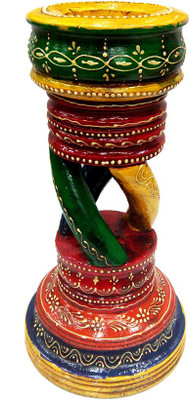 60% OFF on Craft Mansion Royal Design Wooden 1 - Cup Candle Holder Multicolor, Pack of 1 60% OFF on Craft Mansion Royal Design Wooden 1 - Cup Candle Holder Multicolor, Pack of 1