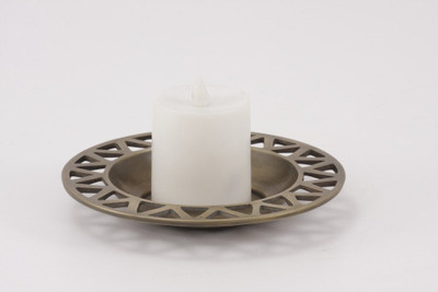 75% OFF on Goyal India Aluminium 1 - Cup Candle Holder Gold, Pack of 1 75% OFF on Goyal India Aluminium 1 - Cup Candle Holder Gold, Pack of 1